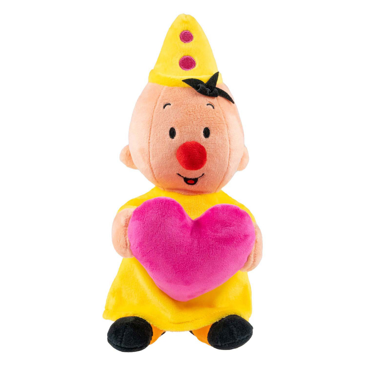 Studio 100 Bumba Cuddle Plush With Heart, 25cm