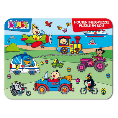 Bumba Houten Insent Puzzle Vehicles