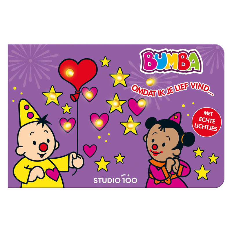 Studio 100 bumba lichtjesboek - omdat ik je lief vind