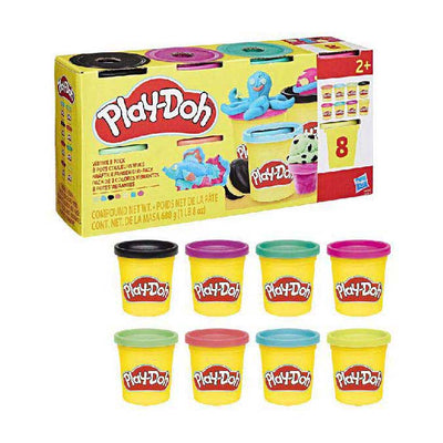 Play-doh vibrante - 8 vasijas de barro