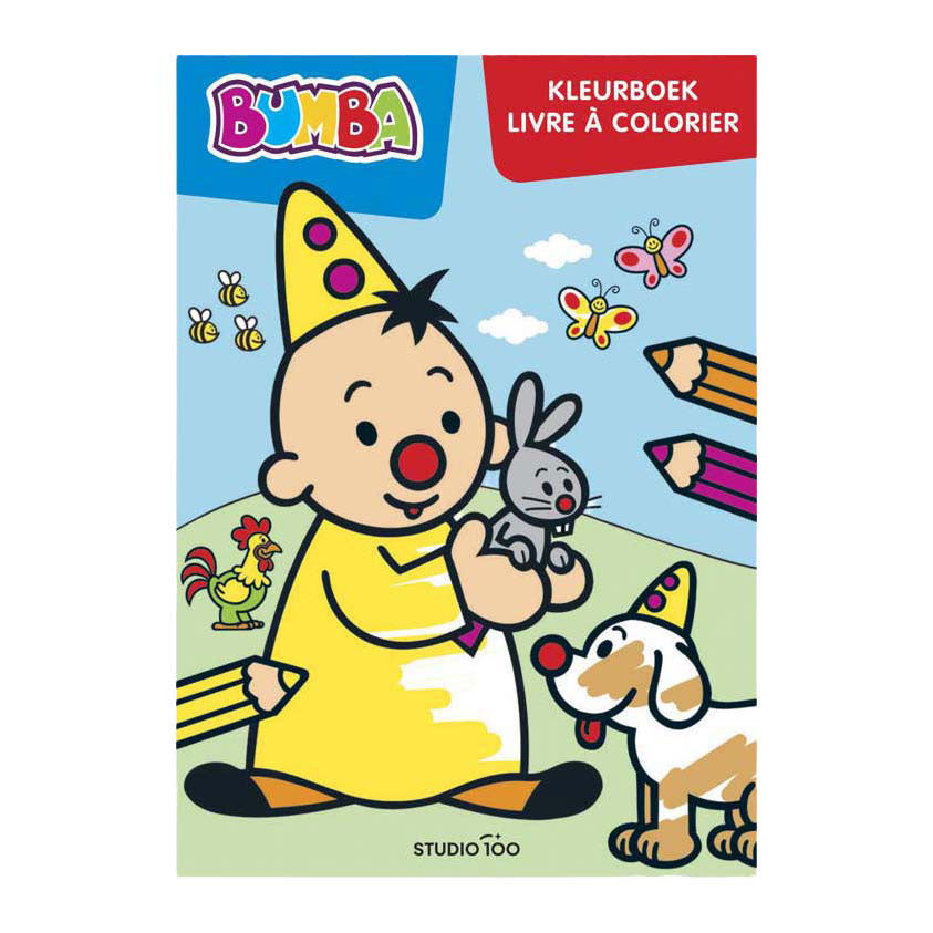 Libro para colorear Bumba - animales