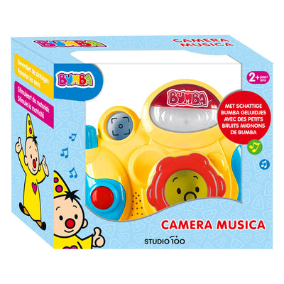 Fotocamera giocattolo musicale Studio 100 bumba camera