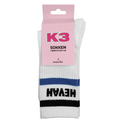 Pack dúo de calcetines Studio 100 k3 - heyah mama oya lélé - talla 1