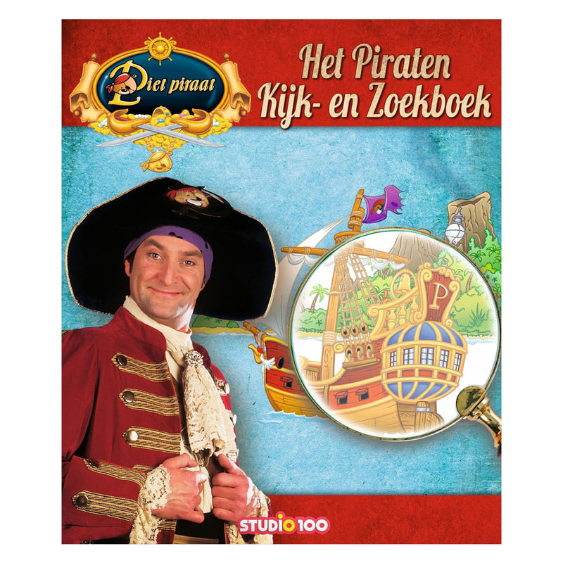 Libro de búsqueda pirata Studio 100 Piet: el gran libro de búsqueda y búsqueda