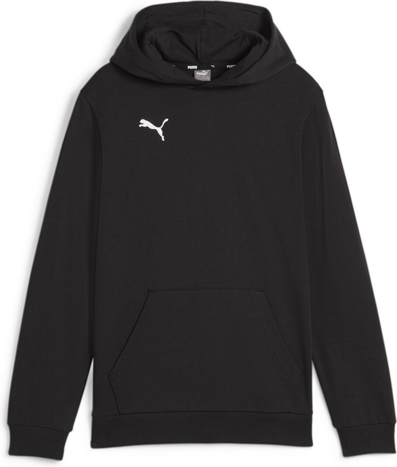 Puma teamgoal casuals hoody jr jongens sporttrui - black- white