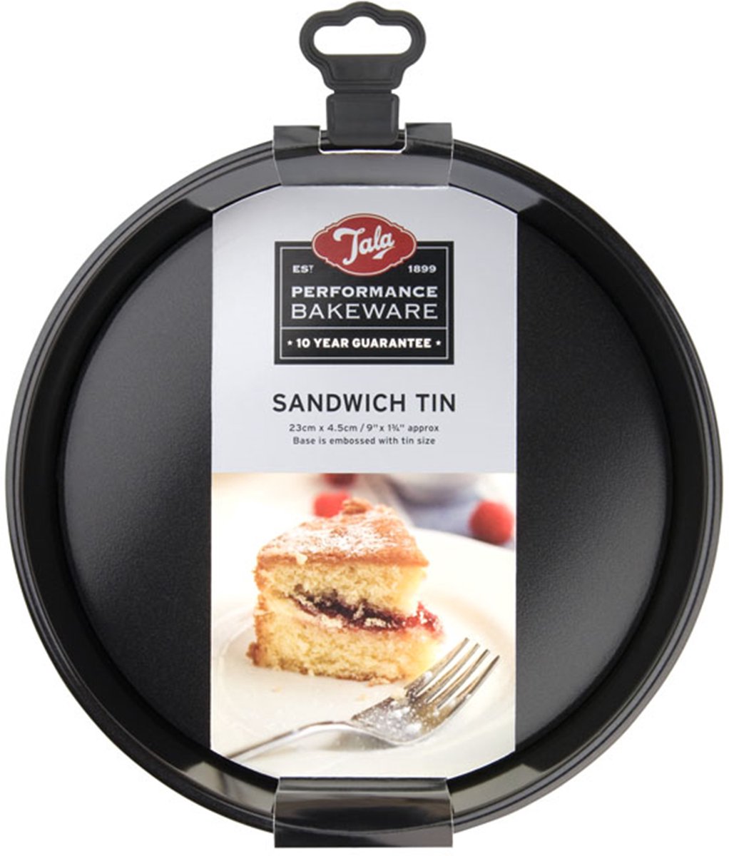 Tala performance - molde para pasteles - 23 cm - fondo suelto - revestimiento antiadherente - apto para horno - sin pfas