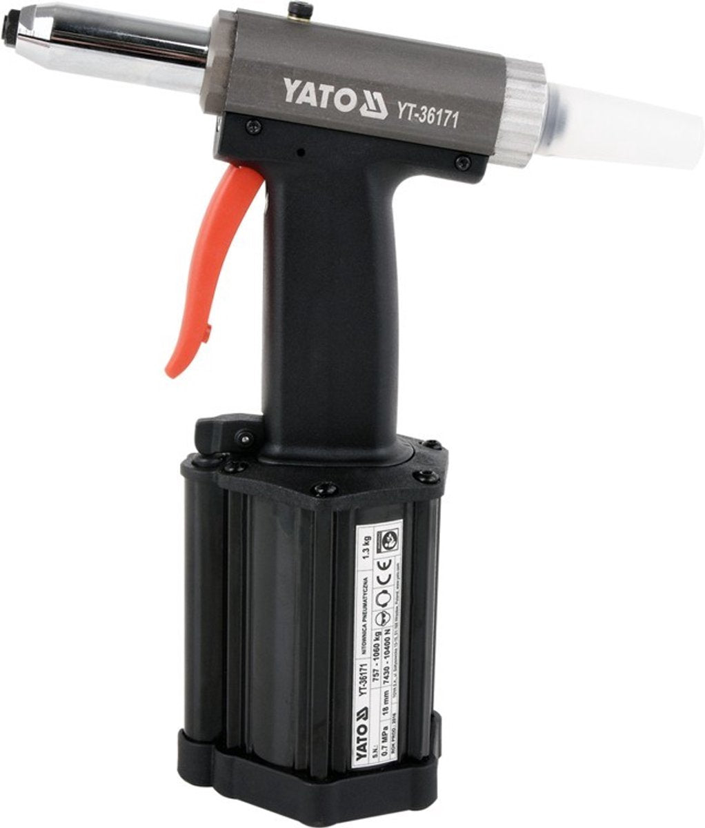 Yato pneumatic rivet pliers 2.4-5 mm