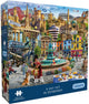 Gibsons puzzle Edinburgh 1000 pieces - iconic city puzzle.