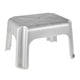 Gradino custode 36,5x30x24 cm argento
