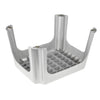 Gradino custode 36,5x30x24 cm argento