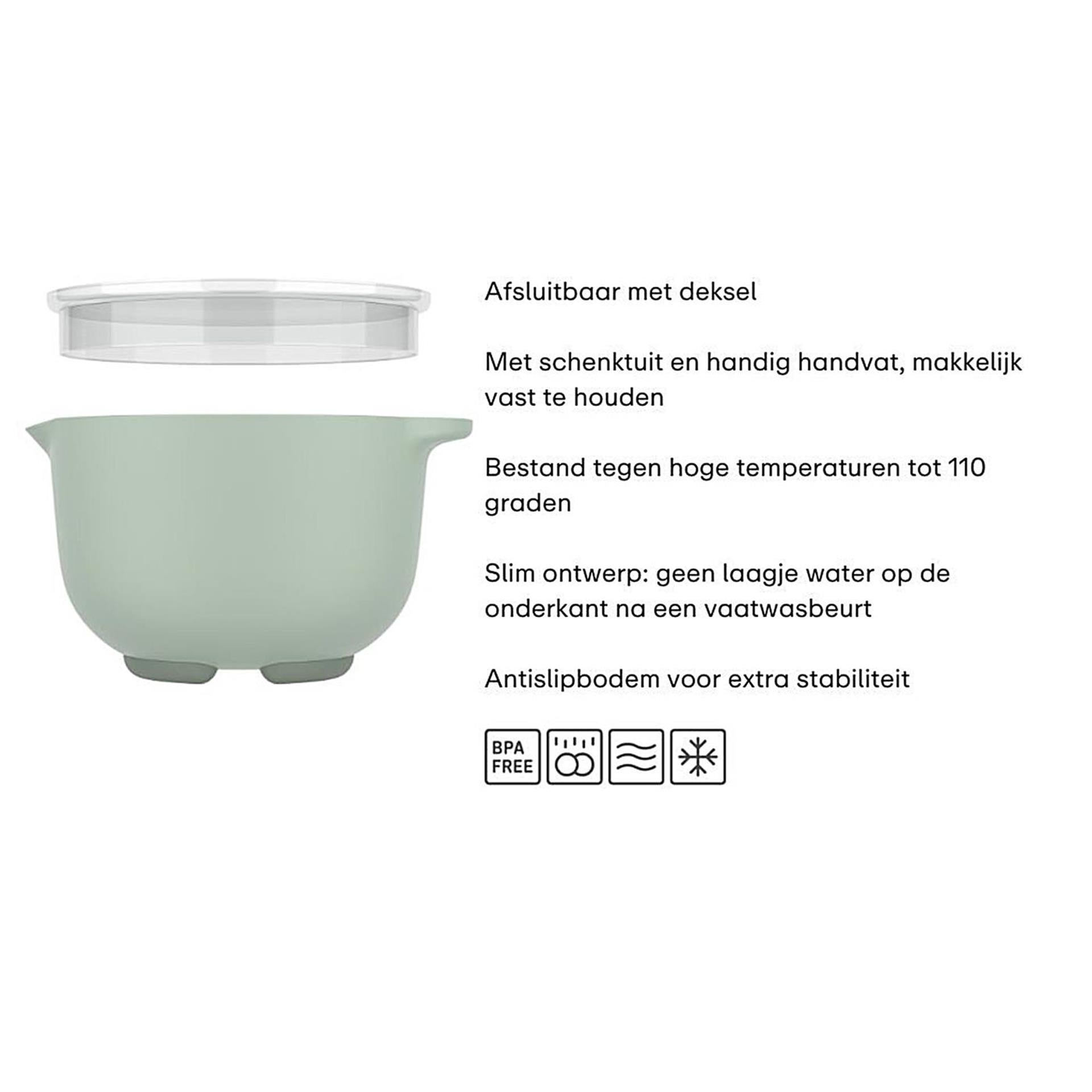 Feat Bowl 1.5L con tapa de tapa