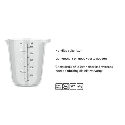 Copa de medición 500 ml
