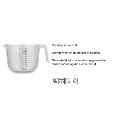 Medición de la copa 1L