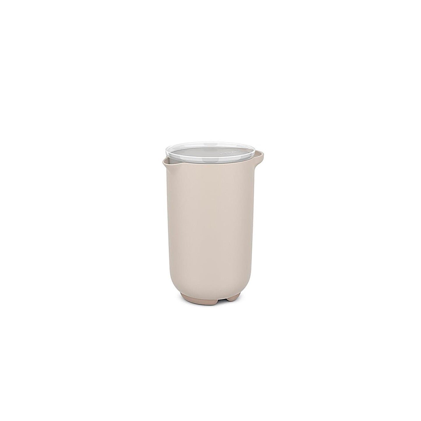 Mepal mixbeker met deksel 1l chalk