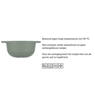 Mepal vergiet chef it ø20,7cm - chalk