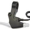 Saccon remhendel set voor e-bike met magnetische rem onderbrekings schakelaar. zwart zilver