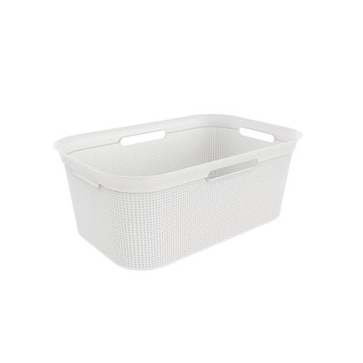 Rotho Flexible Lavandry Basket Brisen 41 L White