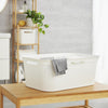 Rotho Flexible Laundry Basket Brisen 41 L bianco