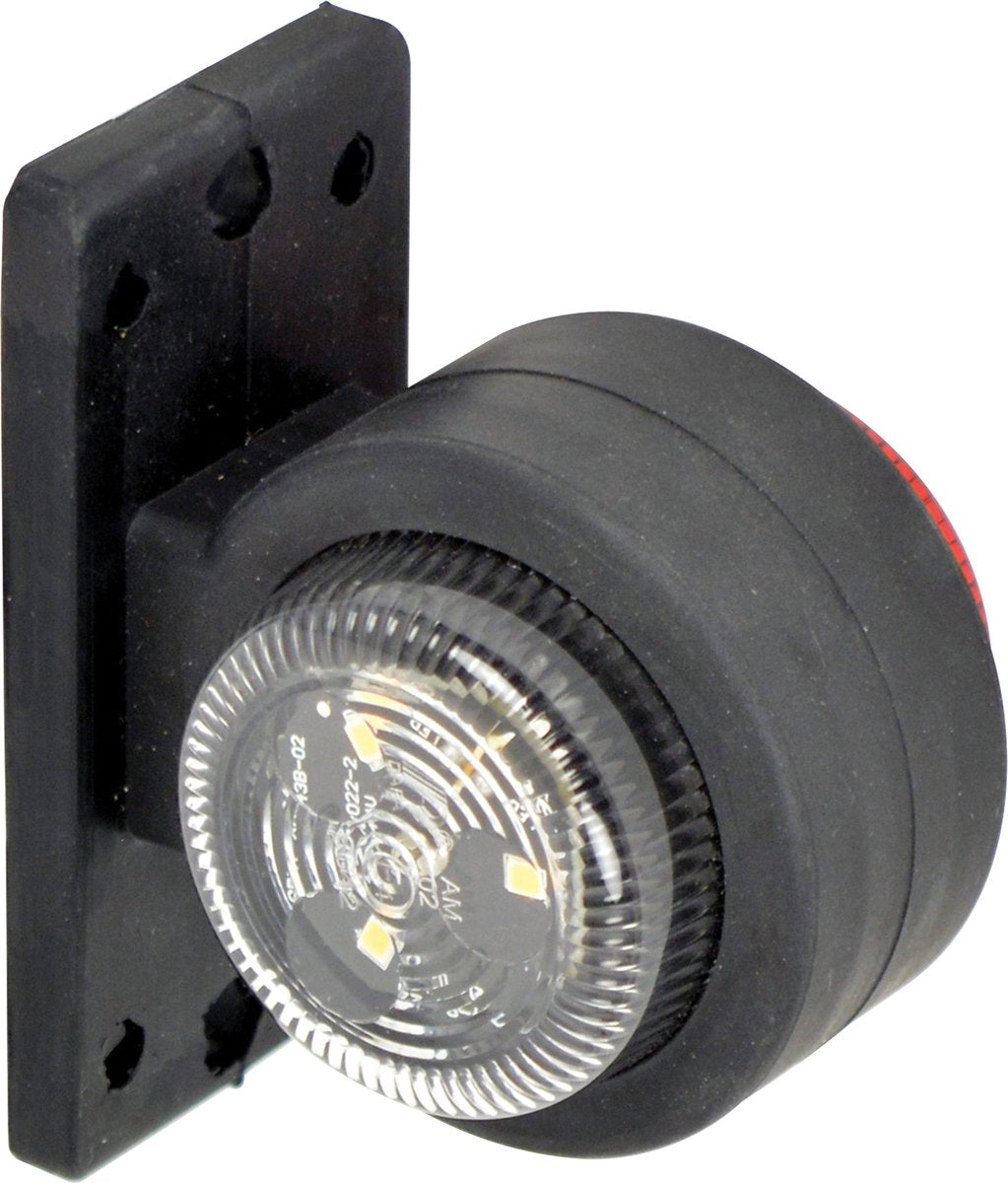 Carpoint breedtelicht 10-30 volt led 72 mm links rood wit