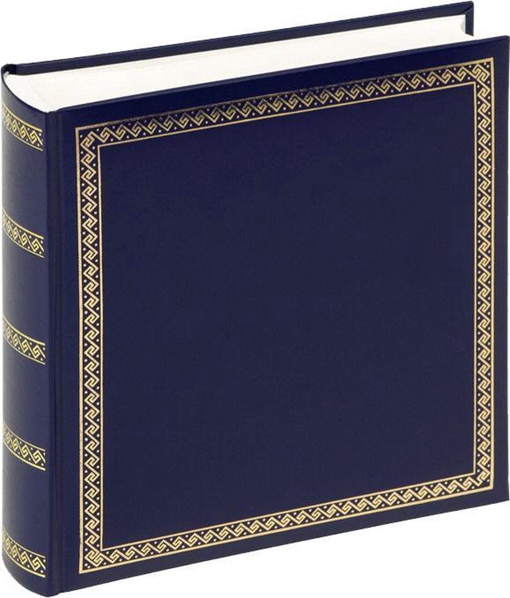 Walther mx-103-l das schicke dicke - album classico - formato 26 x 25 cm - 100 pagine bianche - blu