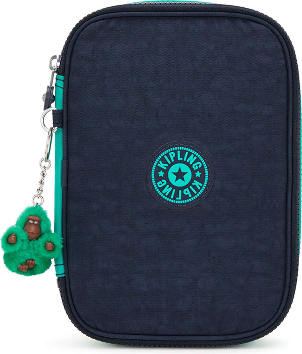 Astuccio Kipling 100 trippe blu verde