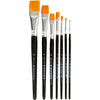 Creative Company Gold Line Brush Flat, 7st.