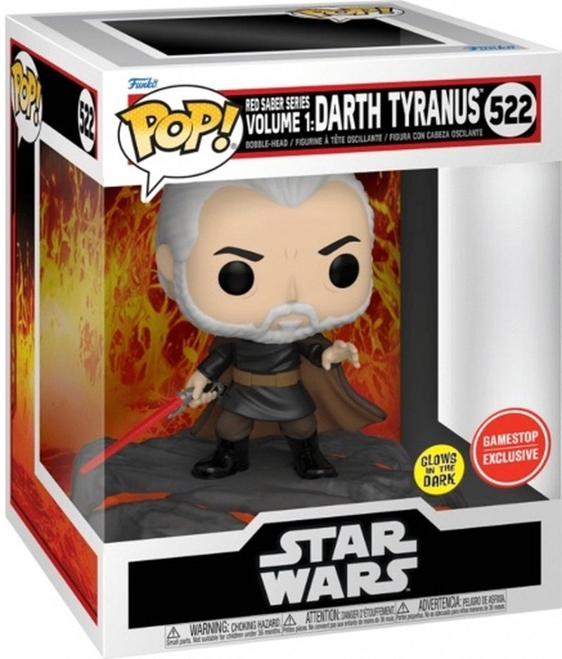 ¡Funko pop! serie sable rojo volumen 1: darth tyranus - pop #522