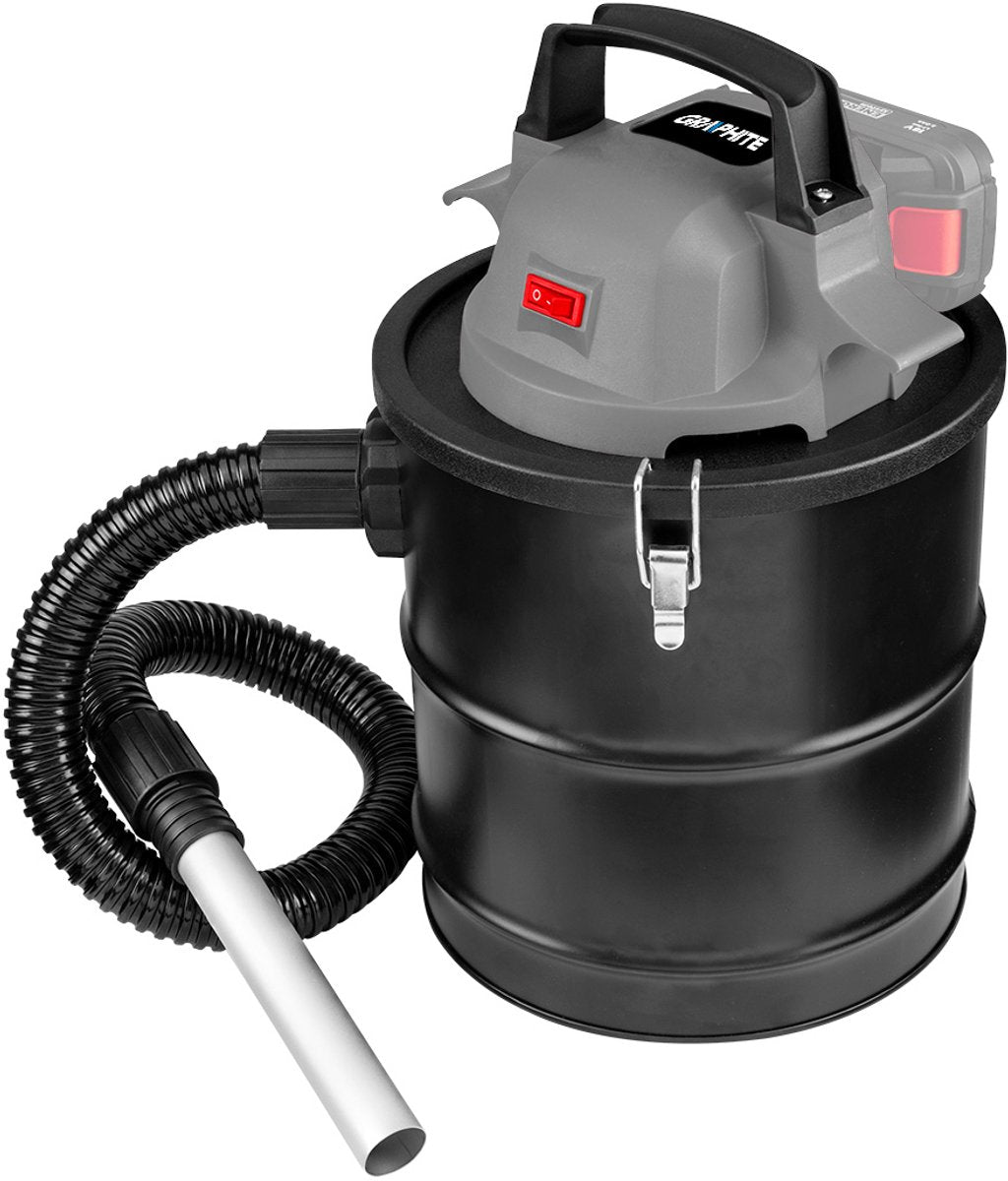 Serie Graphite Energy+ - aspiracenere - 18v - serbatoio inox - 15 litri