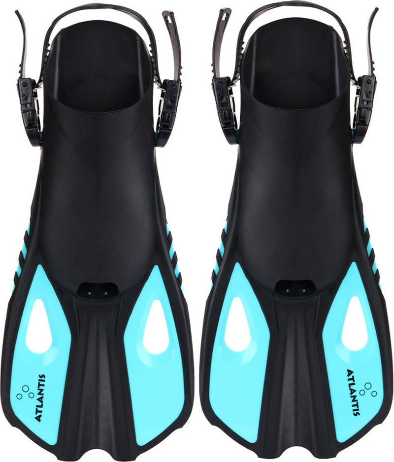 Pargo Atlantis - aletas - aletas - adultos - negro turquesa - 42-47