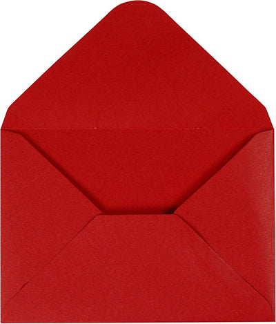 Creativ Company Envelope Red, 11.5x15cm, 10st.