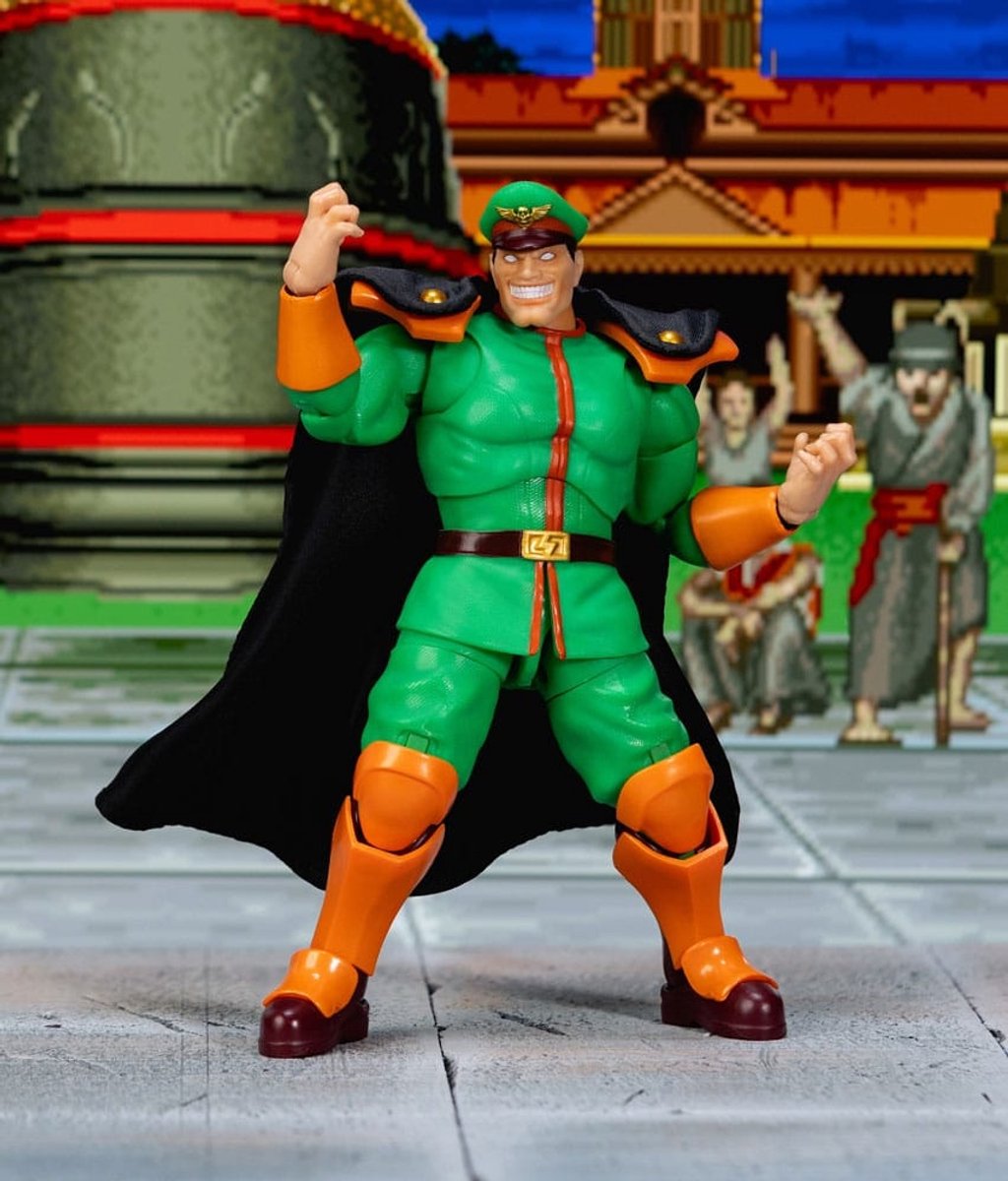 Jada toys ultra street fighter ii: the final challengers action figure 1 12 m. bison deluxe 15 cm action figuur