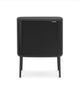 Brabantia bo touch bin prullenbak - 36 liter - 1 vak - matt black