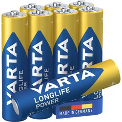 Batteria Varta Longlife Power aaa 8 pezzi