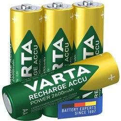 Oplaadbare batterij varta accu aa 4 stuks