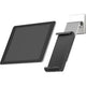 Porta tablet durevole da parete pro 7-13 argento