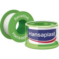 Rotolo di cerotto Hansaplast Sensitive 5m bianco
