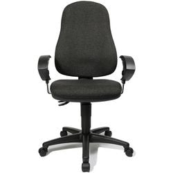 Sedia da ufficio topstar point 60 antracite 110kg
