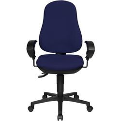 Sedia da ufficio topstar point 70 blu
