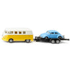 Camper Siku VW T1 con remolque y escarabajo