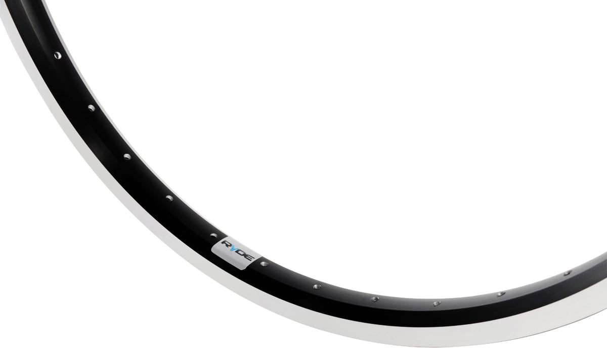 Ryde Velg Andra 40 27.5 650b 584 x 25c Aluminio 36 fori 14g - Nero affilato