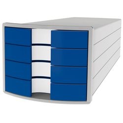 Cassettiera Imp han uls grigio chiaro blu