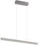 Trio helios - hanglamp - geborsteld aluminium - incl. 1x smd 28w - 4 niveaus touchschakelaar - aanpasbare lichtkleur