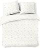 Copripiumino Dindi home Forever Spring - 200x220 - 100% cotone - bianco