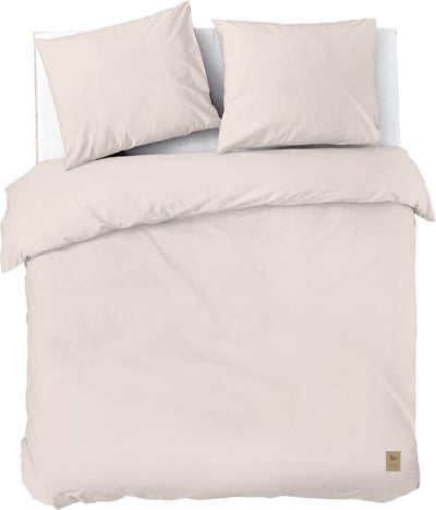 Dindi home dekbedovertrek forever colours - 200x220 - 100% katoen - roze