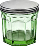 Serax - paola navone tavolo nomade - barattolo con coperchio m - verde - 11 ø - 2 pezzi