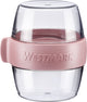 Westmark Pocket Box Mini, práctico recipiente de comida para llevar, ideal para yogur, frutas, verduras, snacks, 400 ml (2 x 200 ml), sin BPA, rosa