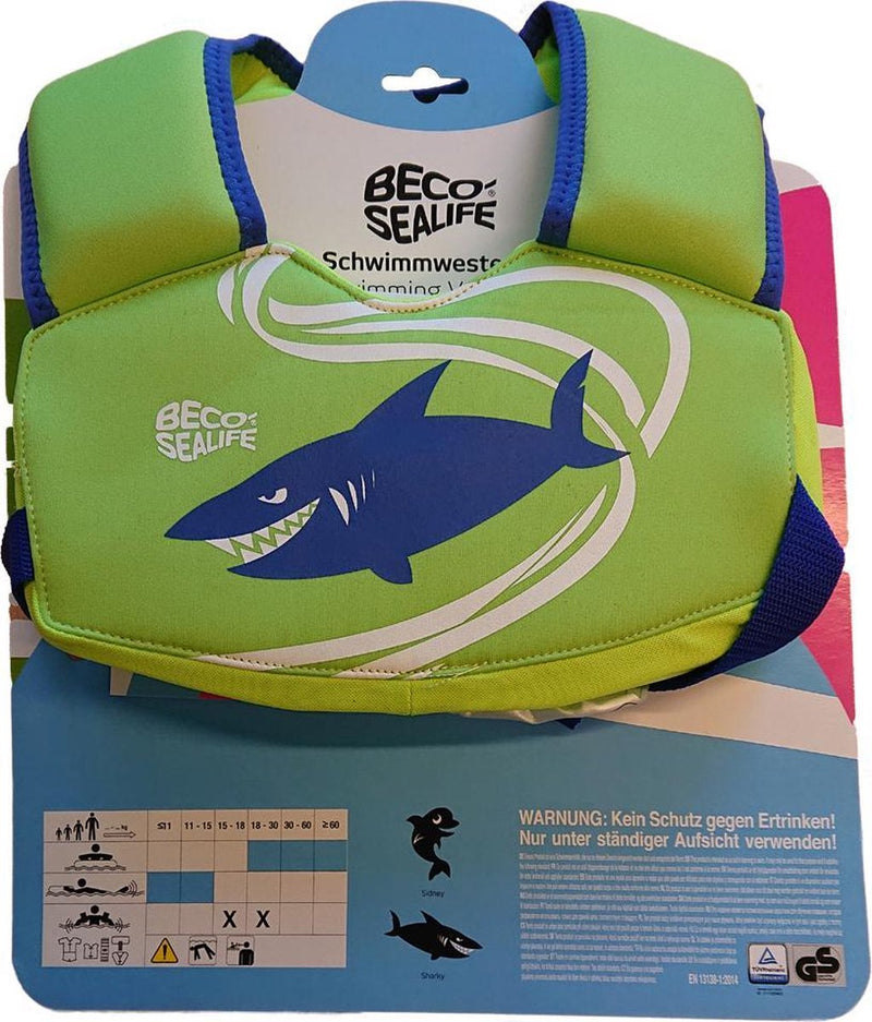Giubbotto di salvataggio Beco-sealife® easy fit - verde - per bambini 15-30 kg