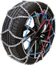 Catene da neve Carpoint RVX-225 – 16 mm – set da 2 – Cross Track – installazione semplice – inclusa custodia