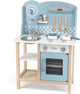 Cocina de madera Polarb ® con accesorios plata - azul