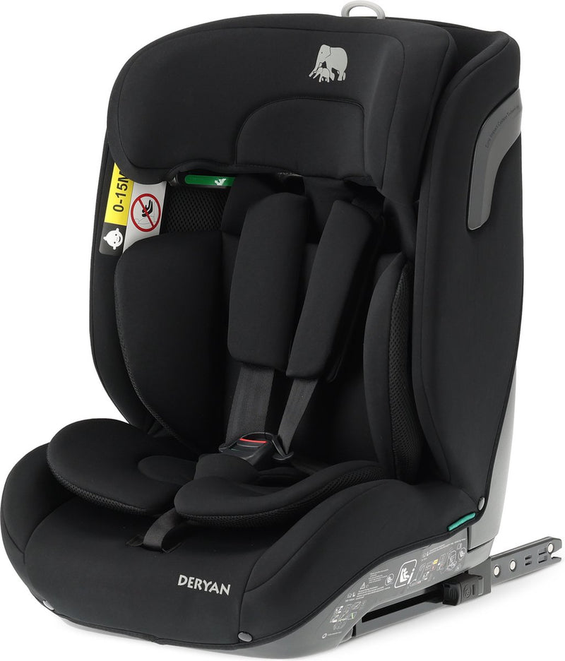 Seggiolino auto Deryan carter lusso i-size isofix - 76-150 cm - nero
